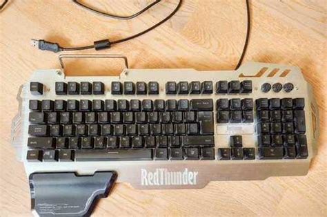 Игровая клавиатура RedThunder RGB полумеханическая | Festima.Ru ...