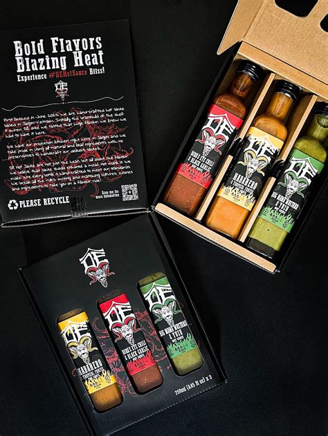Set quà tặng Dê Hot Sauce Gift Box DÊ Hot Sauce