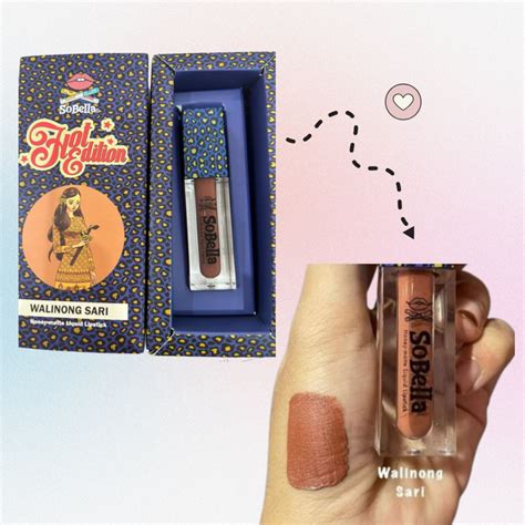 SOBELLA NEW HOT EDITION NUDE EDITION CIK SITI WAN KEMBANG SB BEACH BLUSH LIPSTICK TASTY