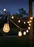 Smart Garden Set Of 10 Connectable Vintage Warm White Festoon Lights