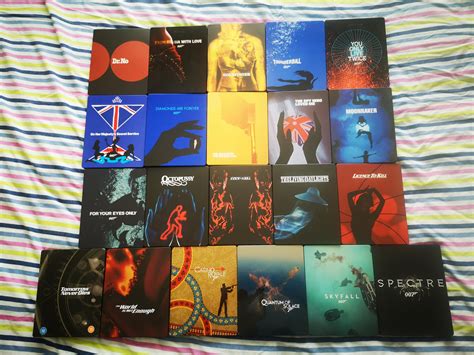 21 James Bond Steelbooks That I Now Own Missing Just 4 From The Main