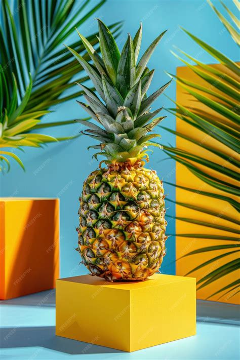 Free Photo | Delicious pineapple still life