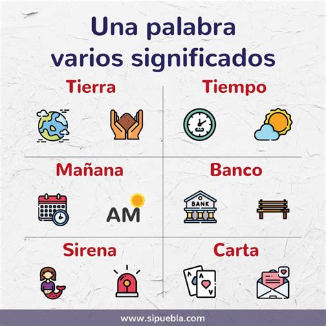 Palavras Com Varios Significados - Una palabra varios significados - parte 1 | Palabras de vocabulario ...
