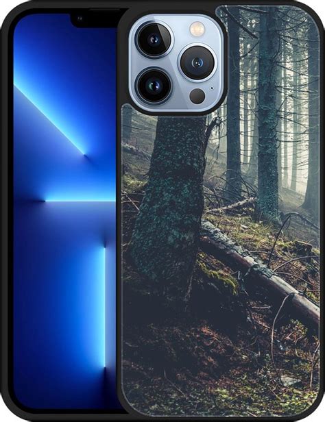 Iphone Pro Max Hoesje Design Op Glas Dark Forest Designed By