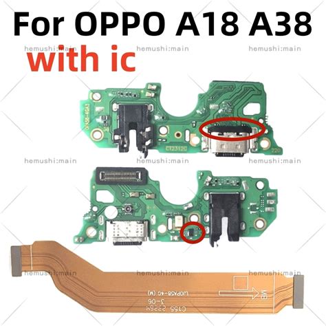 USB Charging charger port board For OPPO A18 A38 Mainboard Flex USB