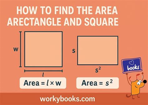 How To Find The Area Of A Rectangle And Square