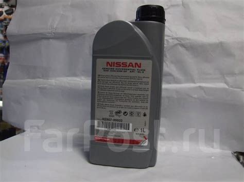 Масло трансмисионное Nissan Differential Fluid 80W90 GL-5 KE907-99932 ...