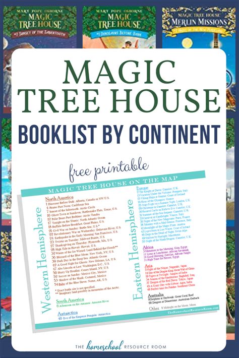 Magic Tree House Printable Book List Printable Word Searches