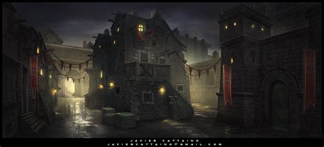 Javier Cattaino Medieval Concept Art
