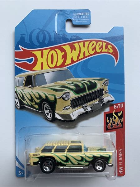 2018 Hot Wheels Classic 55 Nomad Kmart Exclusive Mainline HW Flames