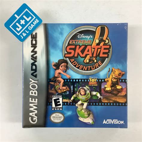 Disneys Extreme Skate Adventure Gba Game Boy Advance Jandl Video