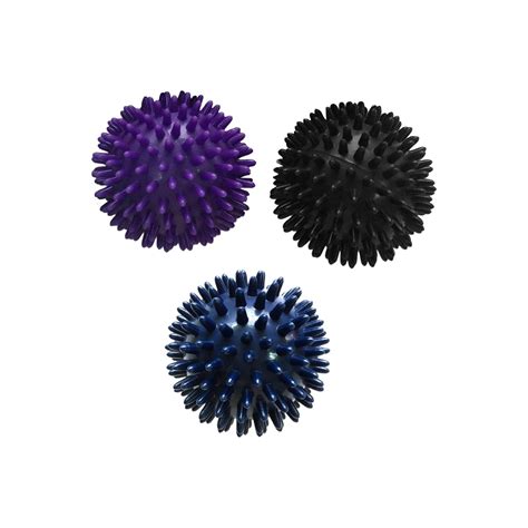 3 Pieces Spiky Massage Balls Massager Rollers For Back Feet Hands Style