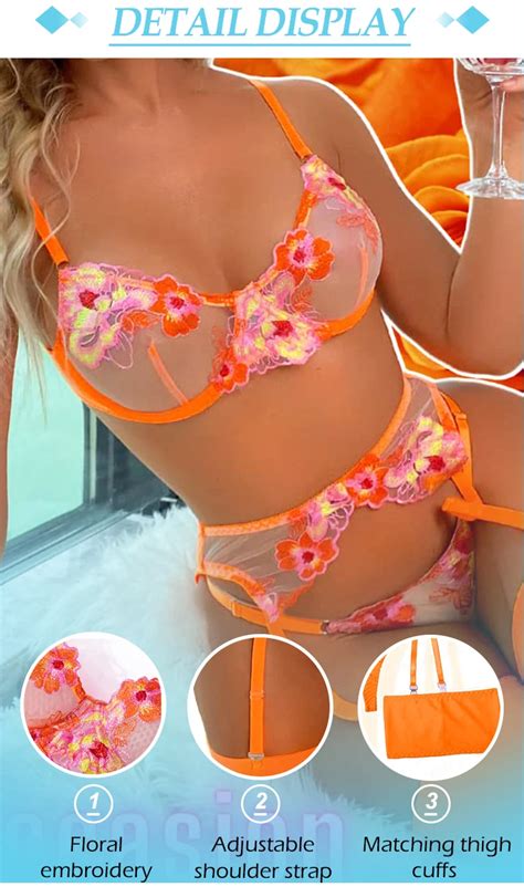 Transparent Sexy Hot Fashion Show Lingerie Elegant Seductive