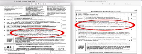 2018 W4 Form - Child Tax Credit, Deduction Changes - Nate Covington