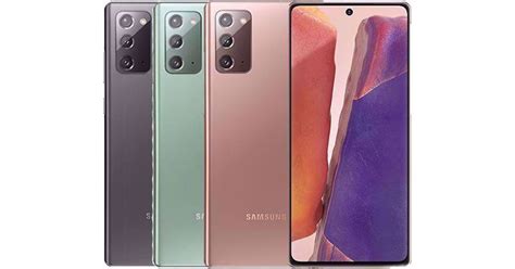 Samsung Galaxy Note 20 4G 256GB (5 stores) • Prices