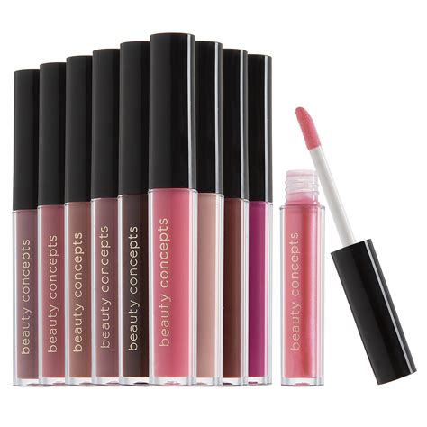 Beauty Concepts Nude Lip Gloss Collection 10 Piece Set In Neutral Shades