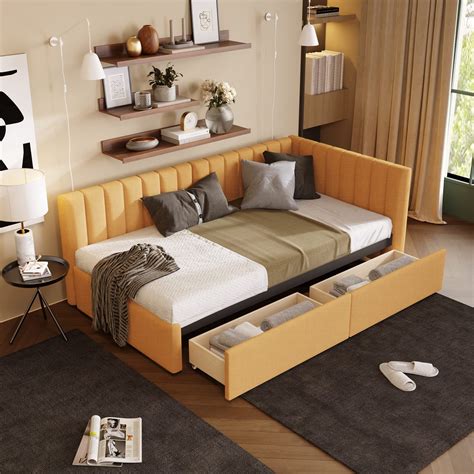 Twin daybed with storage – Artofit