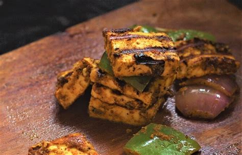 Tandoori Paneer Tikka Recipe How To Make Tandoori Paneer Tikka