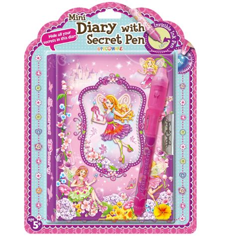 Mad Ally Mini Diary With Secret Pen Fairy