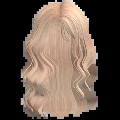 Really Wavy Lush Long Soft Hair Blonde Roblox Item Rolimon S