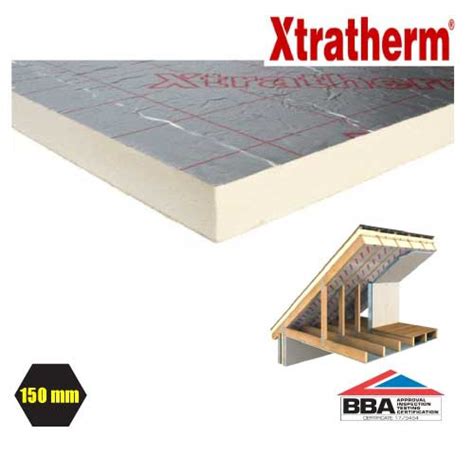 150mm Xtratherm Thin R PIR Insulation InsulationBee Shop