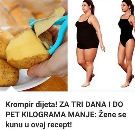 Krompir Dijeta Kilograma Manje Za Dana Ene Se Kunu U Ovaj Recept