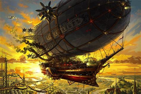 Steampunk Airship