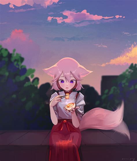 Яэ Мико в детстве Genshin Impact | HoYoLAB