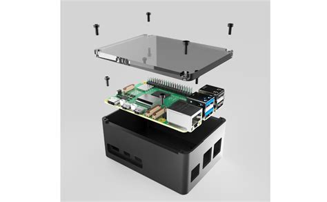 Amazon Anidees Aluminum Extra High Pi Case For Raspberry Pi