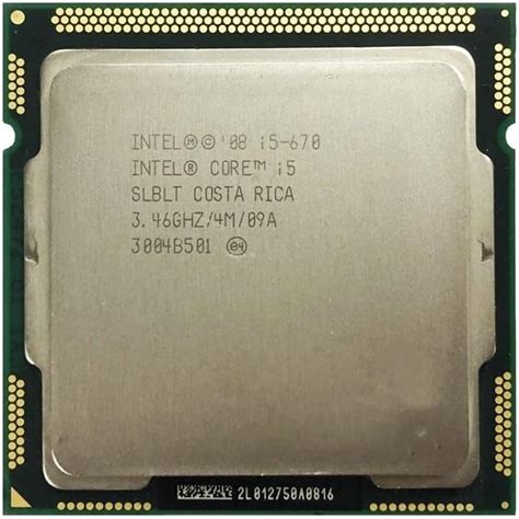 Amazon.com: Intel Core I5-670 I5 670 3.4 GHz Used Dual-Core CPU ...