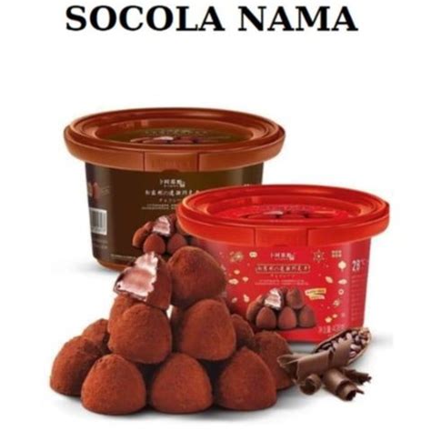 Hộp viên Socola tươi Nama Nhật Bản Socola tươi hảo hạng Socola hộp hot tiktok gr Đặc