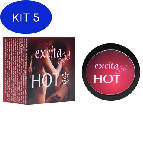 Kit Pomada Hot Excita Em Gel Vasodilatador G Segred Love Gel Para Sexo Magazine Luiza