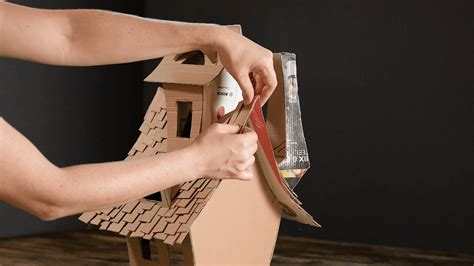 Diy Witch House Using Cardboard How To Make Miniature House With