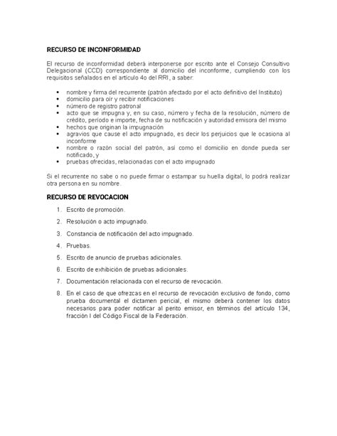 Recurso De Inconformidad 4