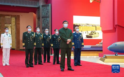 Xi Hails Great Achievement In Chinas Defense Military Construction