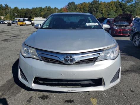 2013 TOYOTA CAMRY L Photos RI EXETER Repairable Salvage Car