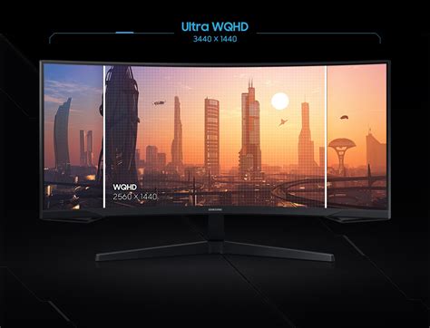 MONITOR GAMER 34 ULTRA WQHD 3440 X 1440 SAMSUNG
