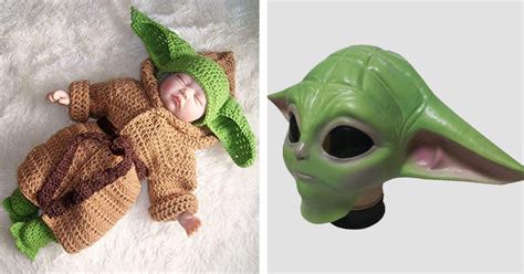 Baby Yoda Halloween Costumes For Adults Kids And Pets Have Arrived