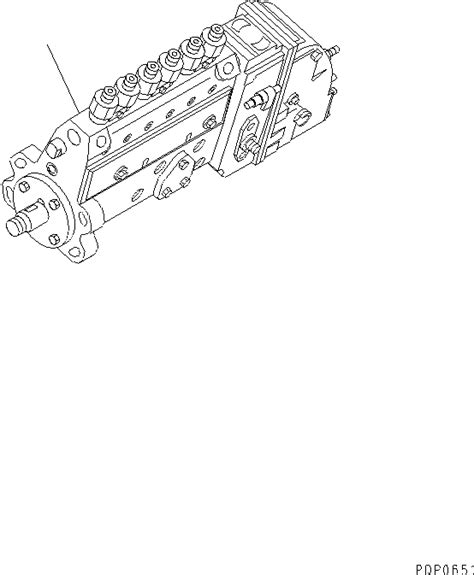 INJECTION PUMP ASS Y KOMATSU Part Catalog