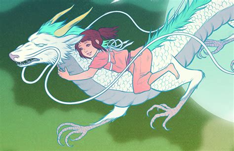 Ghibli Tributes Ponyo Spirited Away Mononoke Hime On Behance