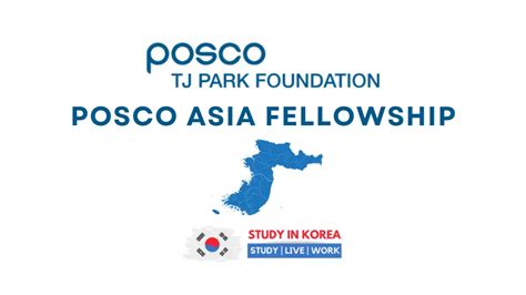 POSCO Asia Fellowship Study In Korea