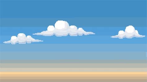 2d Pixel Art Background 10 Sky Art Background 2d Pixel Art Sky