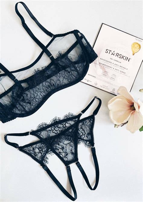 LINGERIE ENTREJAMBE Lingerie Entrejambe Ouverte Cadeau Etsy