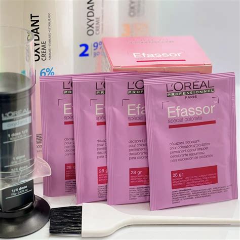 L'oreal ลอรีอัล Efassor เอฟาซอ ผงฟอก ( ไม่รวมไฮ ) | Lazada.co.th