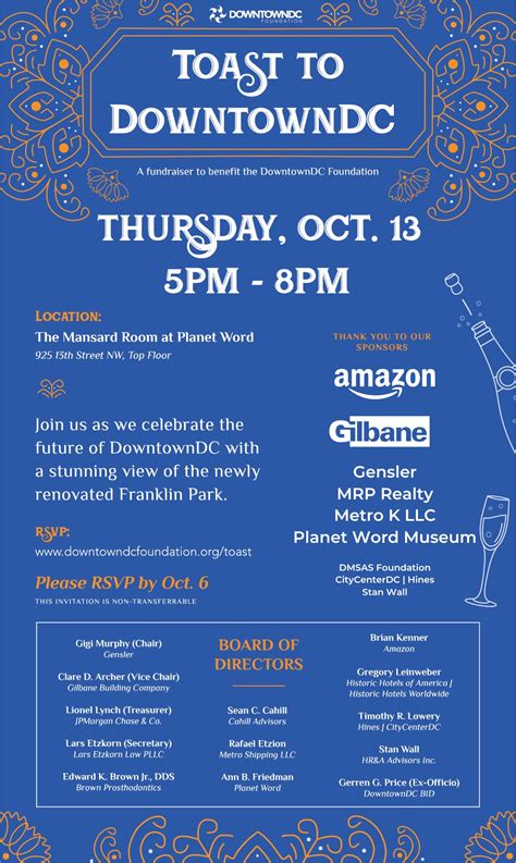 Toast to Downtown DC - Downtown DC