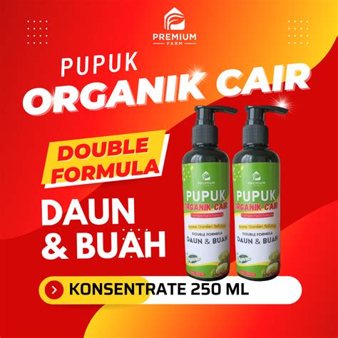 Jual Pupuk Organik Cair POC 250 Ml Premium Farm Untuk Segala Jenis