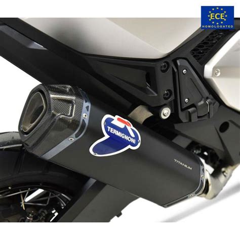 Termignoni Scream Black Titanium Exhaust Slip On Homologated Honda