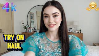 Transparent Micro Bikini Sheer Lingerie Try On Haul Trending Styles K Emily John Mp Mp