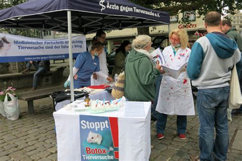 Aktionstag Gegen Botox Tierversuche Rzte Gegen Tierversuche