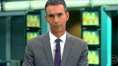 César Tralli deixa comando de jornal e Globo define substituta